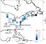 Spatial Fingerprint of Younger Dryas Cooling and Warming in Eastern North America